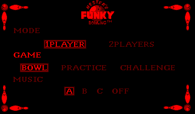 Nester's Funky Bowling screenshot 4 for Virtual Boy